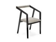 Стул HALMAR AZUL черный/пепельный..