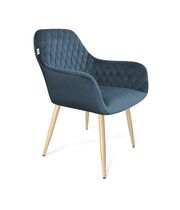 Стул Sheffilton SHT-ST38/S95-WH тихий океан/прозрачный лак/черный муар