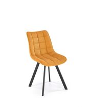 Стул HALMAR K549 горчичный/черный