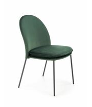 Стул HALMAR K443 темно-зеленый/черный