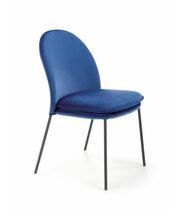 Стул HALMAR K443 темно-синий/черный