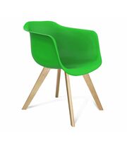 Стул Sheffilton SHT-ST31/S39 зеленый/прозрачный лак