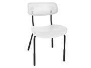 Стул Sheffilton SHT-S85PB-1 белый/белый/черны..