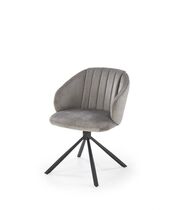 Стул HALMAR K533 серый/черный