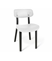 Стул Sheffilton SHT-S85 артикул СТ-85 белый/черный