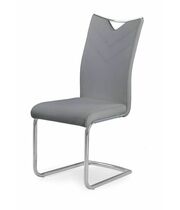 Стул HALMAR K224 серый/хром