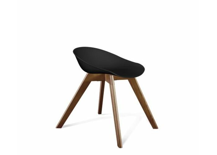 Стул Sheffilton SHT-ST19/S39 артикул СТ-124 черный/темный орех