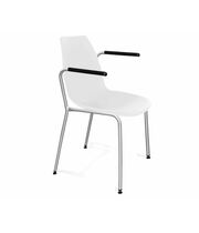 Стул Sheffilton SHT-ST29/S98 белый/хром лак