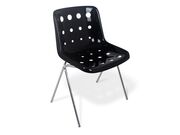 Стул Sheffilton SHT-S179 черный/хром..