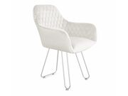 Стул Sheffilton SHT-ST38/S106 зефирный/хром л..