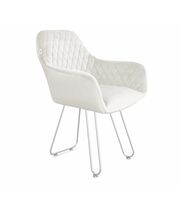 Стул Sheffilton SHT-ST38/S106 зефирный/хром лак