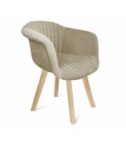 Стул Sheffilton SHT-ST31-С1/S183 ванильный крем/прозрачный лак