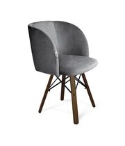 Стул Sheffilton SHT-ST33/S70 угольно-серый/темный орех/черный