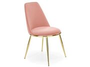 Стул HALMAR K460 розовый/золотой..