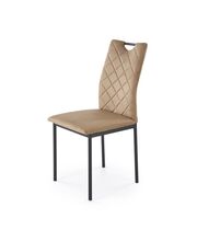 Стул HALMAR K577 бежевый/черный