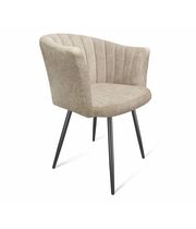 Стул Sheffilton SHT-ST42-1/S95-1 милк/черный муар