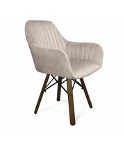 Стул Sheffilton SHT-ST38-1/S70 артикул СТ-671 лунный мрамор/темный орех/черный