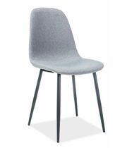 Стул SIGNAL FOX tap. 49 серый/черный мат