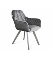 Стул Sheffilton SHT-ST38/S39 артикул СТ-501 угольно-серый/серый