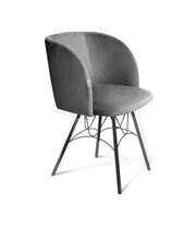 Стул Sheffilton SHT-ST33/S100 угольно-серый/черный муар