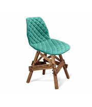 Стул Sheffilton SHT-ST29-C12/S71 голубая лагуна/чер/дуб брашированный кор