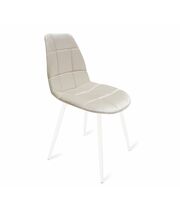 Стул Sheffilton SHT-ST29-С/S95-1 жемчужный/белый муар