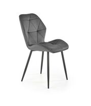 Стул HALMAR K453 серый/черный