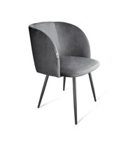 Стул Sheffilton SHT-ST33/S95-1 угольно-серый/черный муар