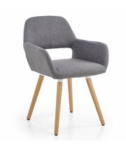 Стул HALMAR K283 серый/натуральный