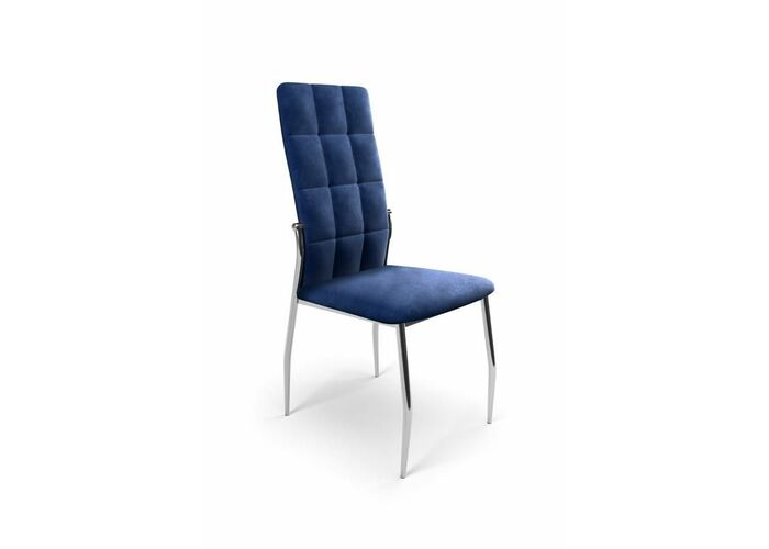 Стул HALMAR K416 синий/хром