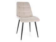 Стул SIGNAL CHIC Velvet Bluvel 30 светло-беже..