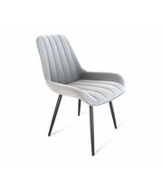 Стул Sheffilton SHT-ST37/S95-1 арт. СТ-380 серое облако/черный муар