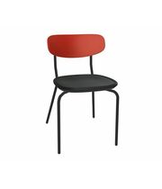 Стул Sheffilton SHT-S85М-2 артикул СТ-307 красный/черный/черный муар