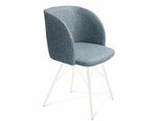 Стул Sheffilton SHT-ST33/S37 синий лед/белый..