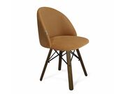 Стул Sheffilton SHT-ST35/S70 горчичный/темный..