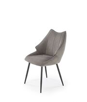 Стул HALMAR K543 серый/черный