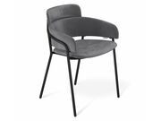 Стул Sheffilton SHT-S143 угольно-серый/черный..