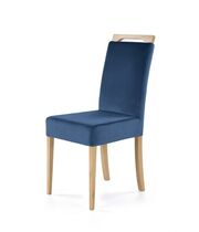 Стул HALMAR CLARION Monolith 77 синий/дуб медовый