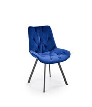Стул HALMAR K519 синий/черный