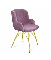 Стул Sheffilton SHT-ST39/S37 пыльная роза/золото