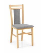 Стул HALMAR HUBERT 8 дуб медовый/inari 91