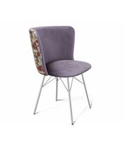 Стул Sheffilton SHT-ST36-4/S64 сумеречная орхидея/хром лак