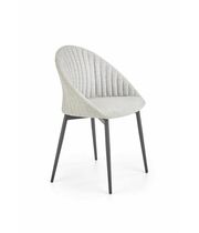 Стул HALMAR K357 светло-серый/черный