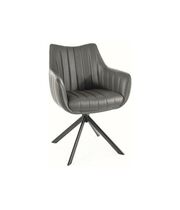 Стул SIGNAL AZALIA Buffalo 06 серый/черный