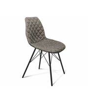 Стул Sheffilton SHT-ST29-С12/S37 артикул СТ-209 коричневый сахар/черный муар